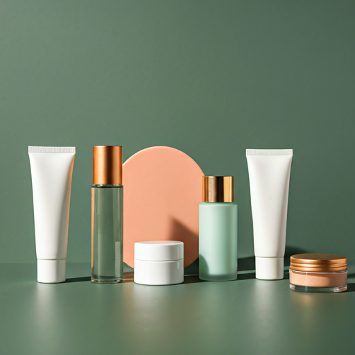 Cosmetics and beauty product photography